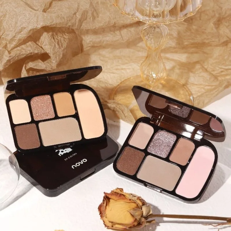 12 สีกล่องเหล็ก Blusher แผ่น Multi-สีครีม Blush แผ่นคอนซีลเลอร์แผ่น Contour และ Highlighter Palette แต่งหน้า Blush Face