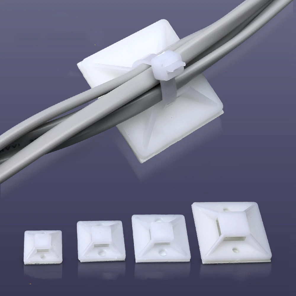 20×20mm 25×25mm 30×30mm  Cable Tie Mounts absorb plate