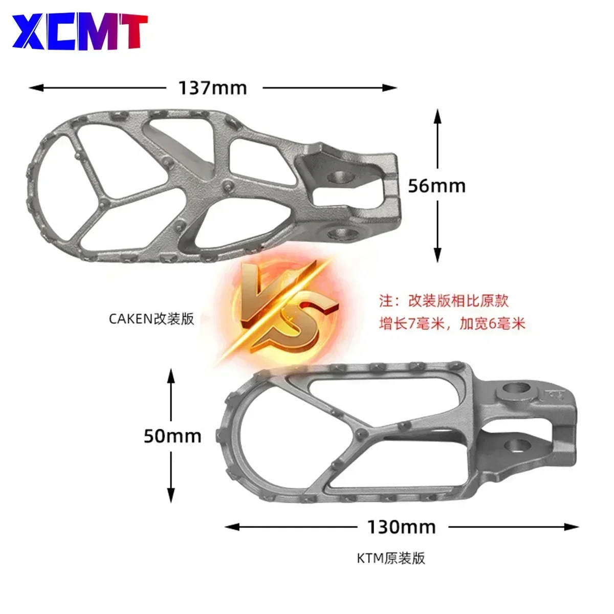 오토바이 풋 페그 발받침 풋 페그 레스트 페달, KTM EXC EXCF 250 300 XC XCF SX SXF 85 125 150 200 350 450 530 2017-2023