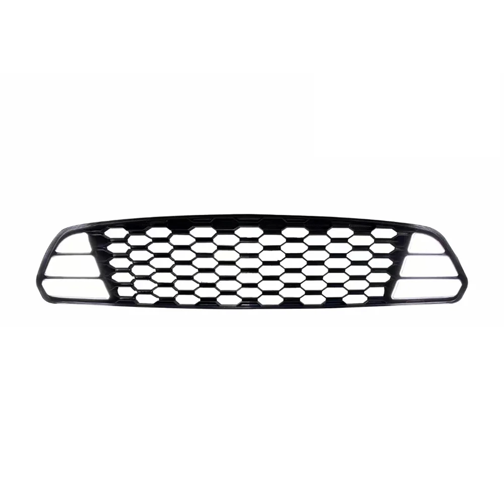 Abs Materiaal Auto Grille Kap Bumper Radiatorrooster Voor Ford Mustang 2015 2016 2017 Masker Met Led Licht Auto-Accessoires