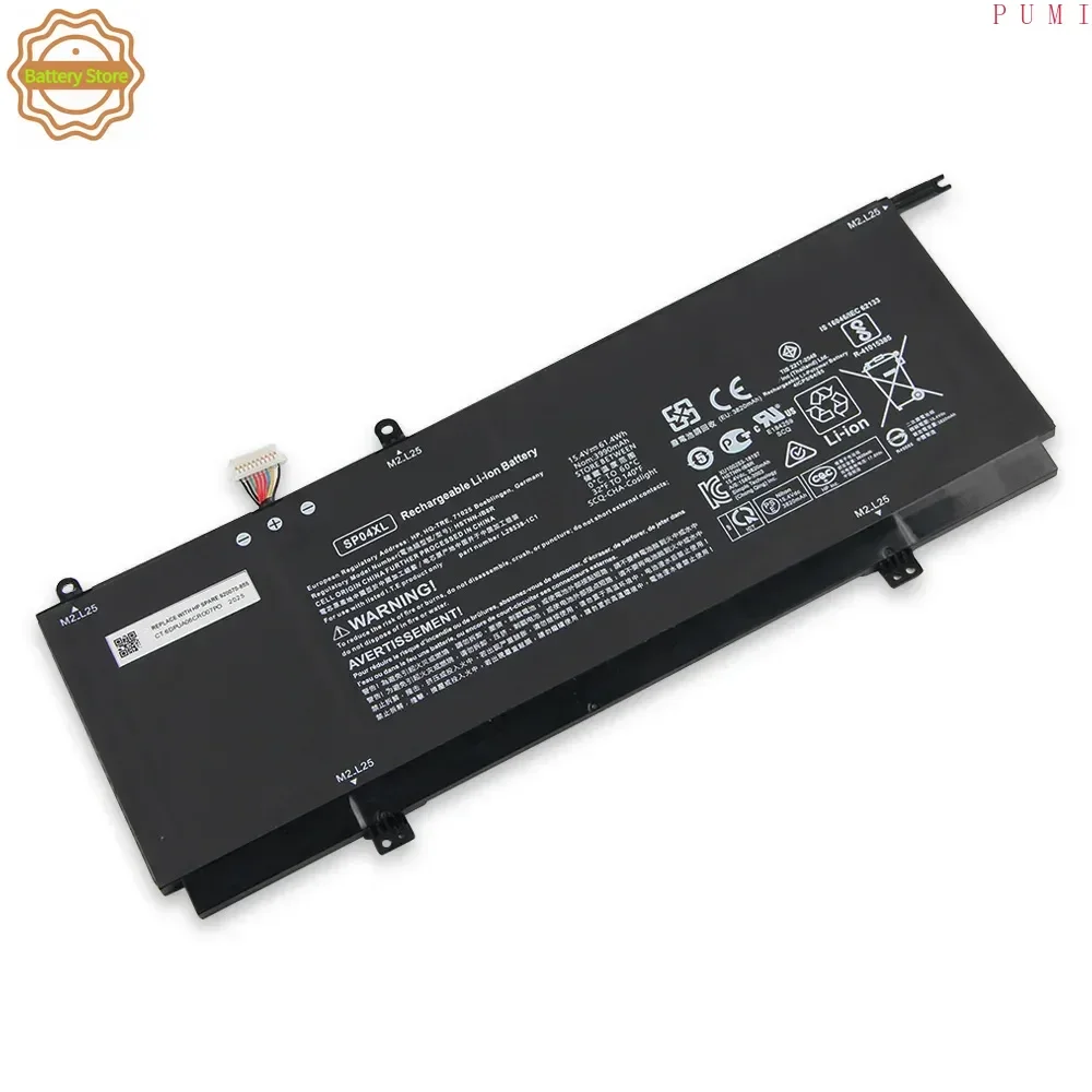SP04XL Battery For HP Spectre X360 13-ap0029tu TPN-Q212 TPN-Q185 Q203 Q204 Replacement Batteries With Tool