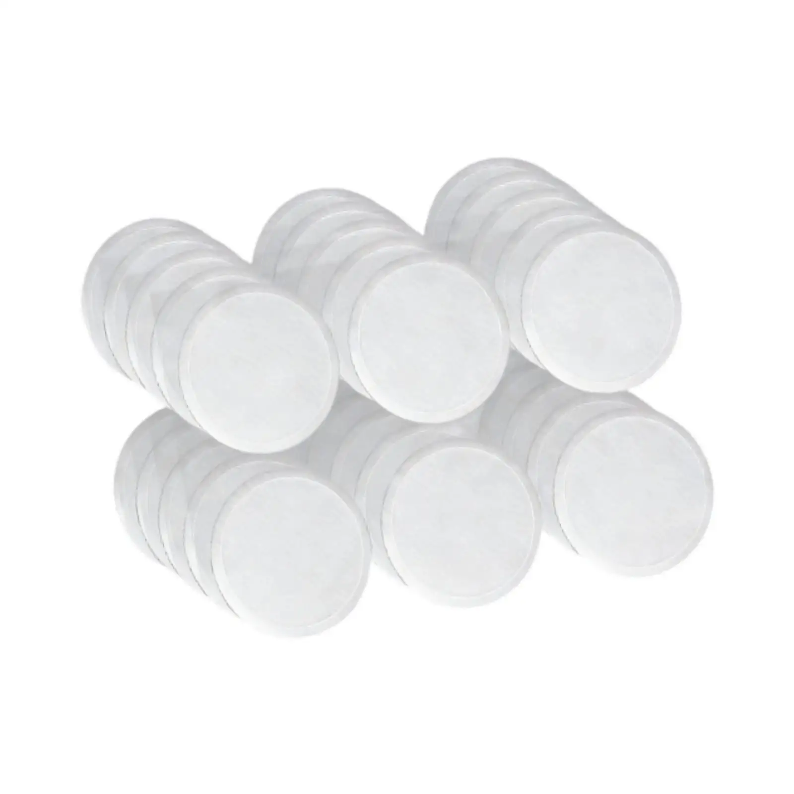 30 Pieces Monotub Adhesive Filter disks, 2.5mm Thick Monotub Filter Discs for Mushroom Cultivation