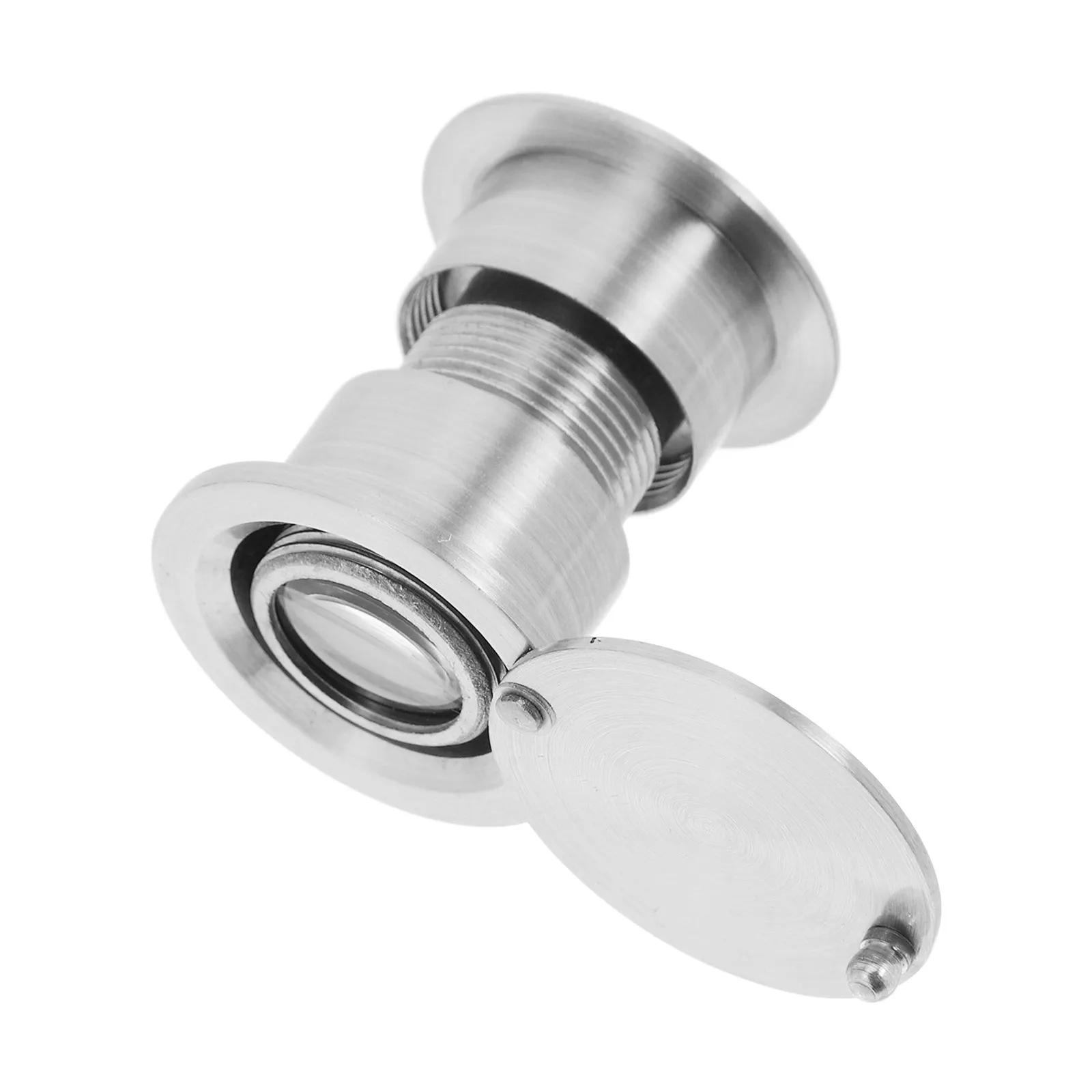 

Anti Pry Door Viewer High Definition Wide Angle Peephole For 40-55Mm Thick Doors Zinc Alloy Security Lens With Dustproof Cover