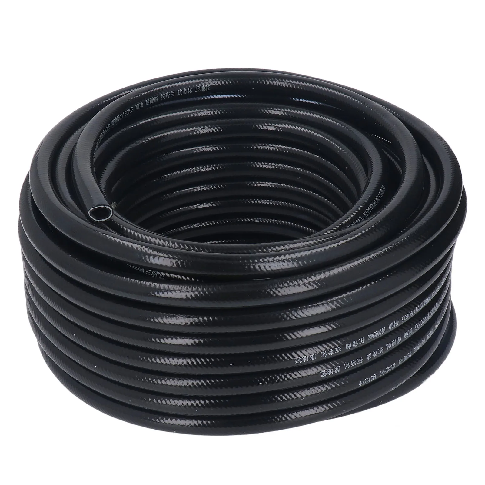 طقم خرطوم مهوية بركة 100 قدم، واجهة 3/8 بوصة، خرطوم تهوية بحيرة المياه البلاستيكية مع تركيب ومشابك #1