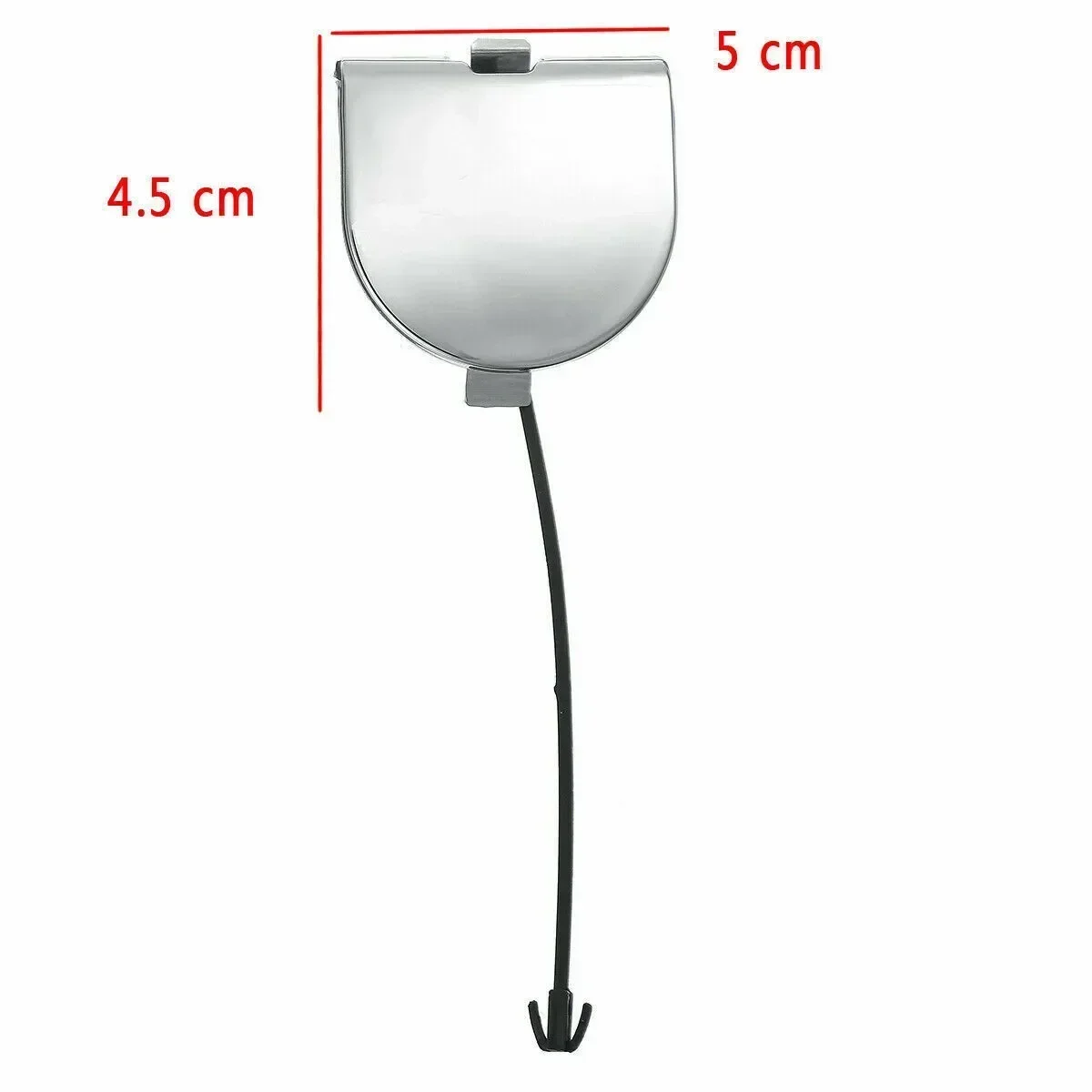 1 шт., крышки фаркопа для заднего бампера автомобиля, крышка для 500 07-12, крышка для буксировочной проушины заднего бампера, хром 735455393   Автозапчасти для экстерьера