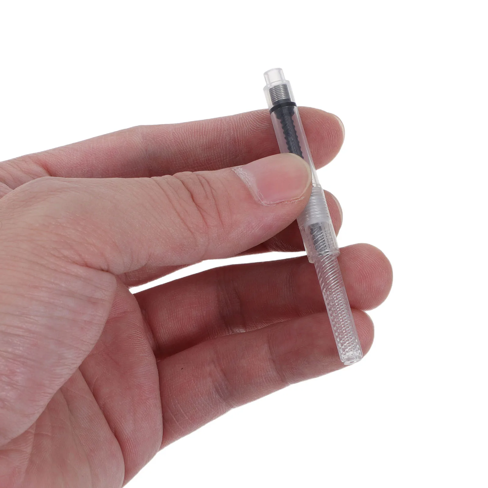 

50 шт. конвертеров для перьевых ручек, вкручиваемых, 2,6 мм, с механизмом Push Fill, для плавного письма, аксессуар для заправки, совместимые с