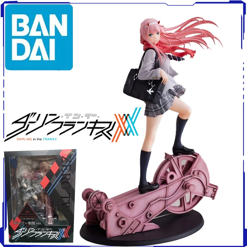 28CM DARLING in the FRANXX 02 Zero Two Anime Assembly Original Figure Action Model Decoration Cartoon Doll Toys Gifts Present