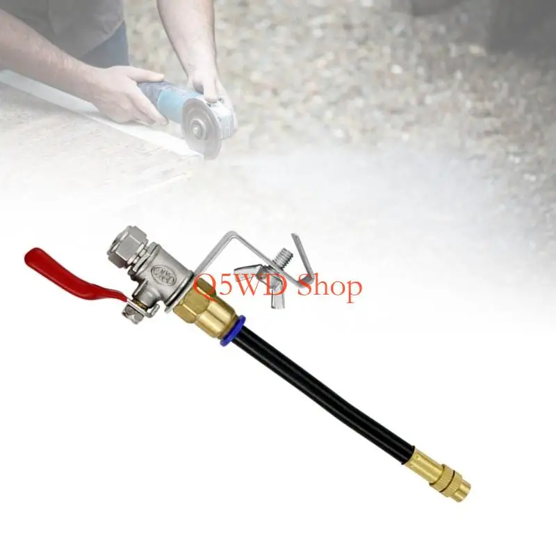 Q5WD Stone Cutting Dust Suppression Water Sprayer Attachment System For Angle Grinder