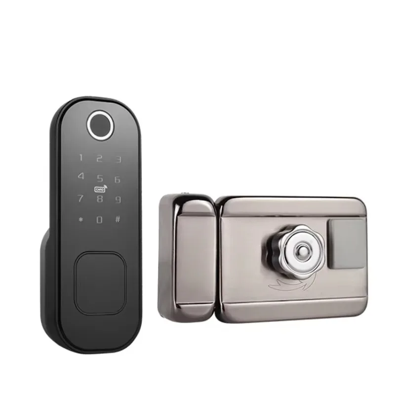 STLF 스마트라이프 투야 제공 스마트 디지털 지문 도어락 알루미늄 합금 목재문용 일상생활의 편리함