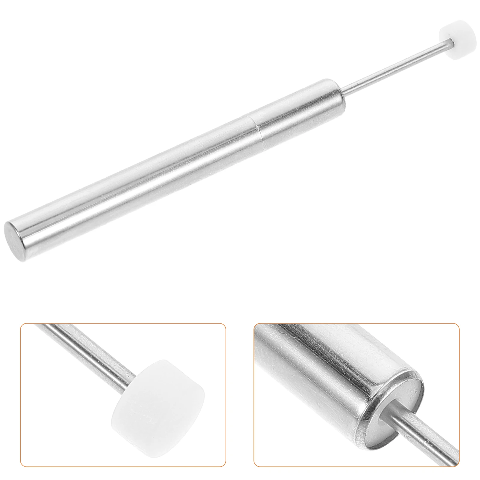 

Trash Can Damper Kitchen Soft-close Mechanism Lid Plastic Cap Replacement Piston Silver for