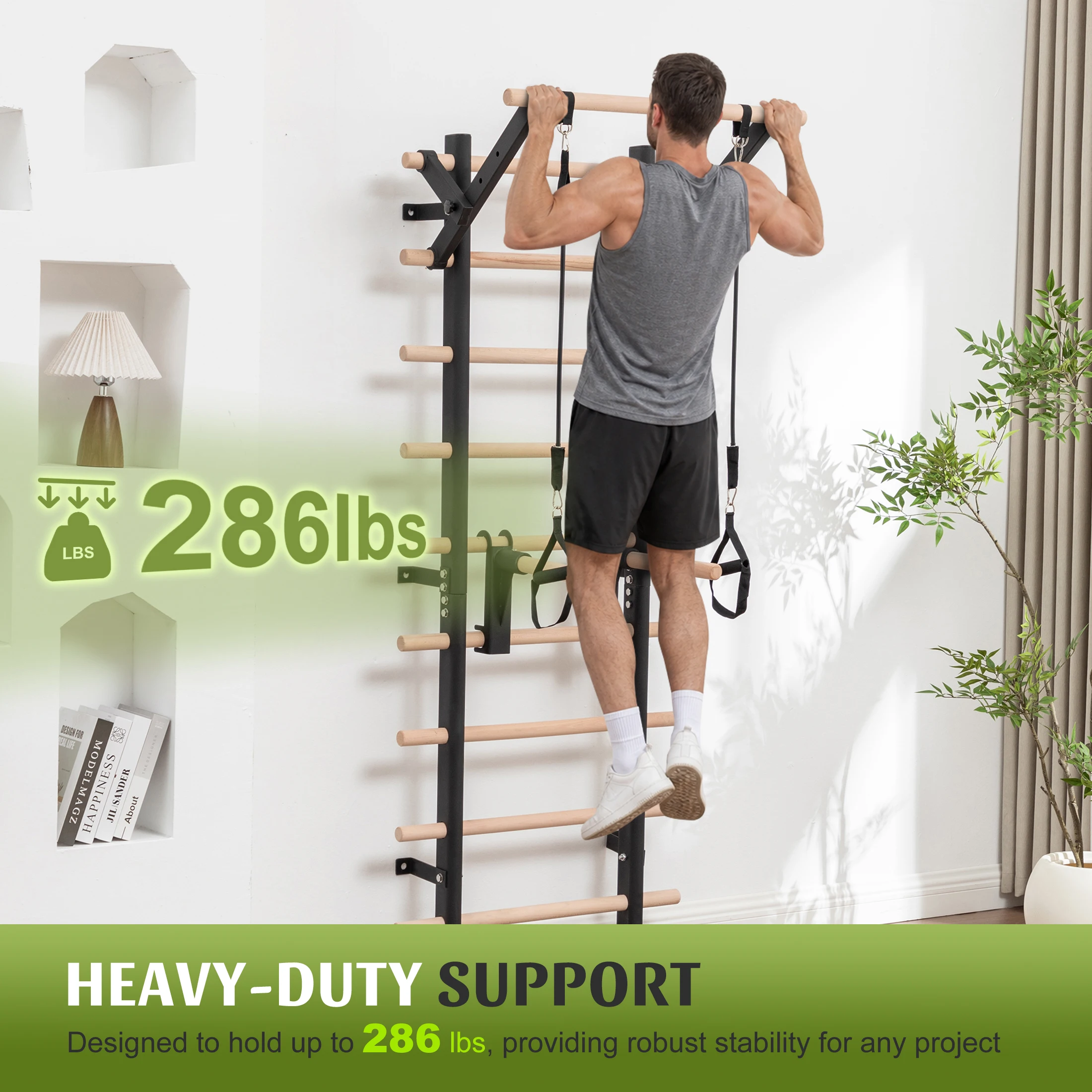Escalera sueca montada en la p - Ladder Toss Set reseña y precio