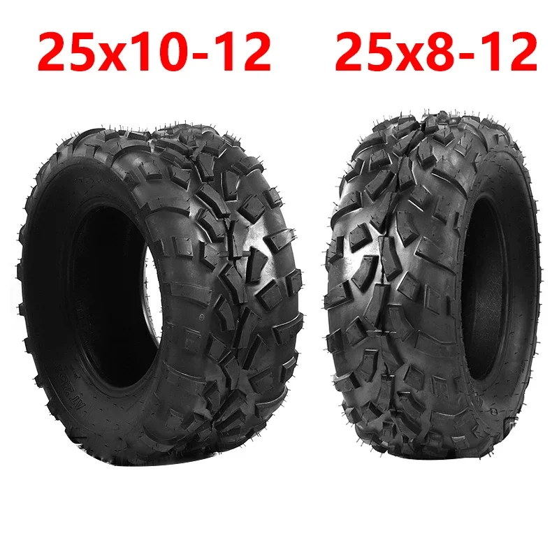 

Vacuum Tires for Four-wheel Kart Beach Vehicles 25x8-12 Inch All Terrain Modification Accessories 25x10-12 Off-road Tires