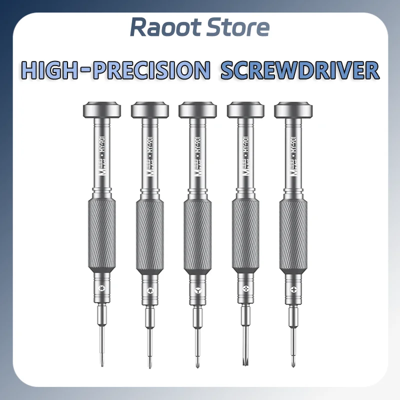 MaAnt MY-901 Precision Strong Magnetic Screwdriver Set Y0.6, PH000, 0.8, M2.5, T1, T2 for Mobile Phone Disassembly Hand Tools