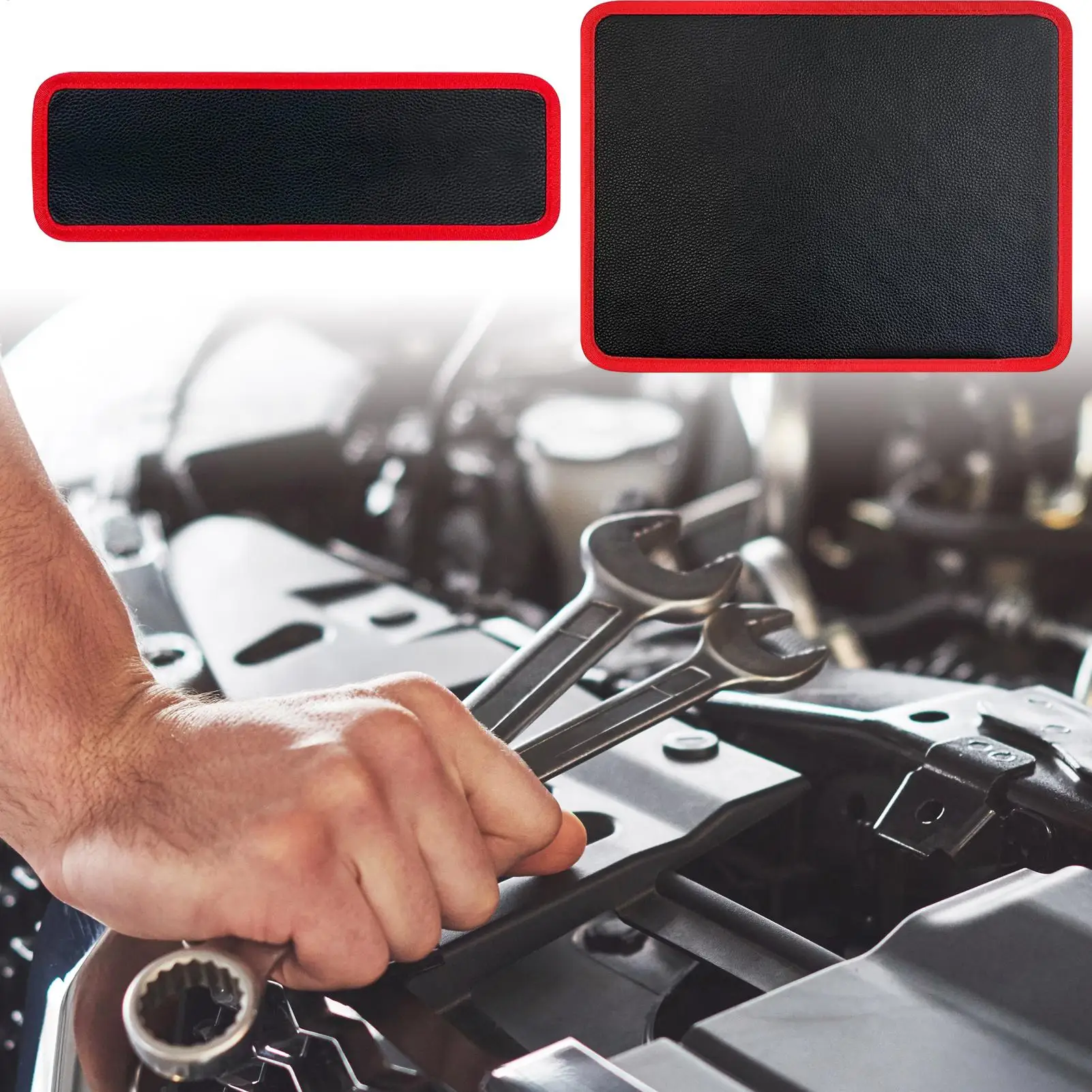 Magnetic Pad For Tools Heavy Duty Magnetic Parts Holder Screw Organizer For Garage Auto Repair Woodworking Workshop Construction