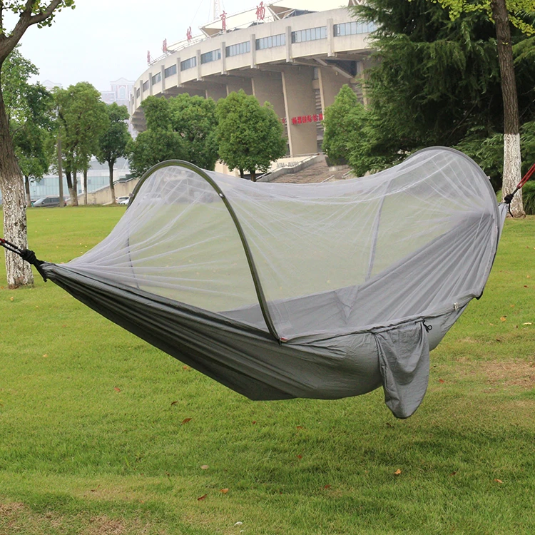 

Sleeping Mosquito Net And Army Green Color Parachute Hammocks Camping Hammock With Mosquito Netting