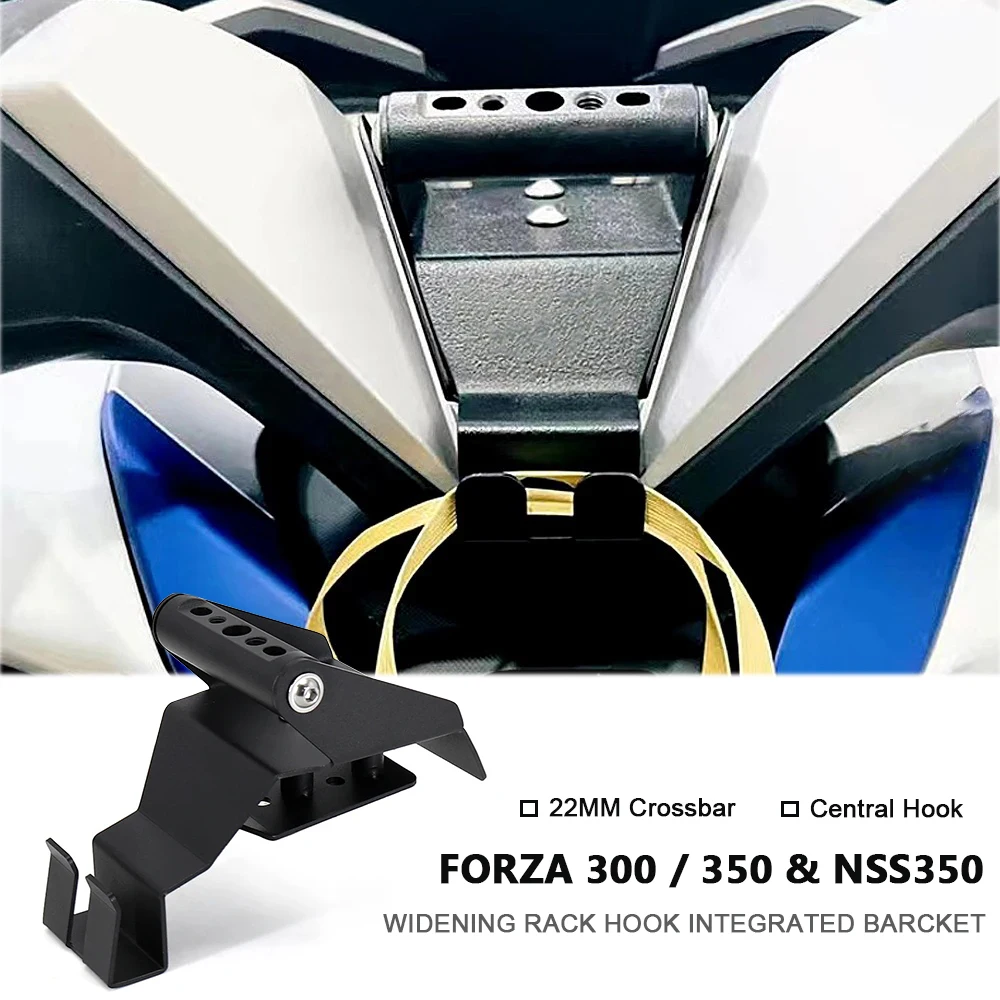 

Motorcycle Accessories Mobile Phone GPS Bracket Splendor Hook Hanger Bracket In One For Honda Forza 350 NSS350 FORZA 350 300