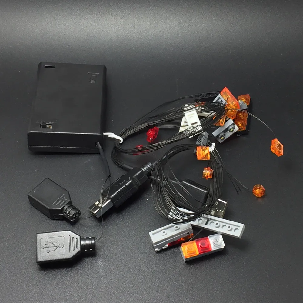 기술 시리즈 42078 용 LED 라이트 키트 Mack AnthBig 트럭 세트 (빌딩 블록 포함되지 않음)