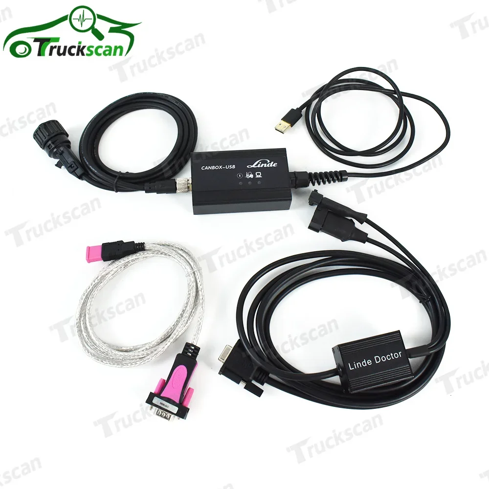 

For Linde Canbox and Doctor Diagnostic Cable With Pathfinder Software LSG Linde Forklift Truck Diagnostic Tool