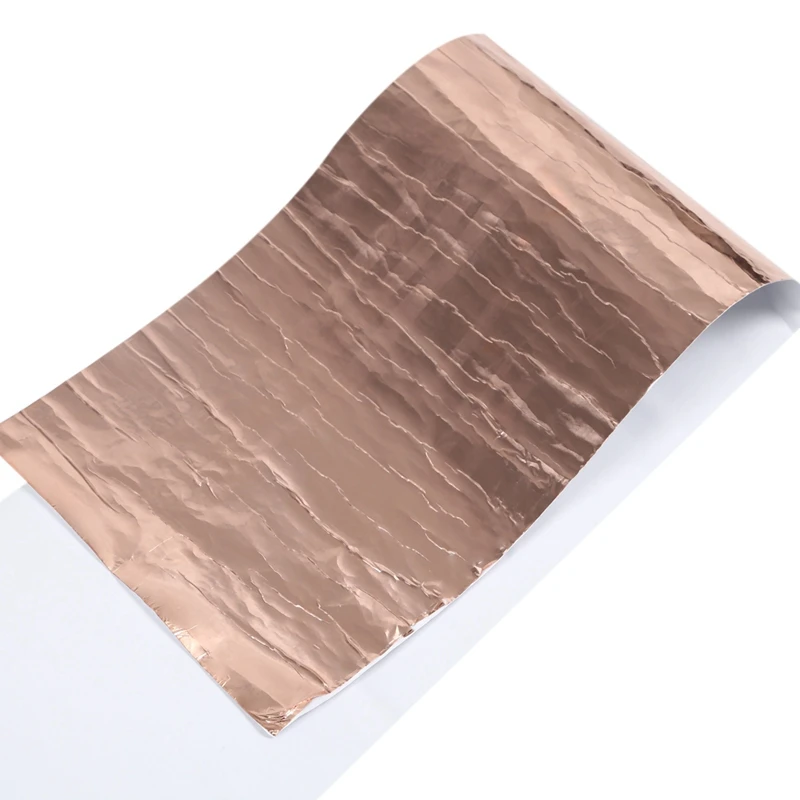 3X Copper Foil Tape Shielding Sheet 200 X 1000Mm Double-Sided Conductive Roll