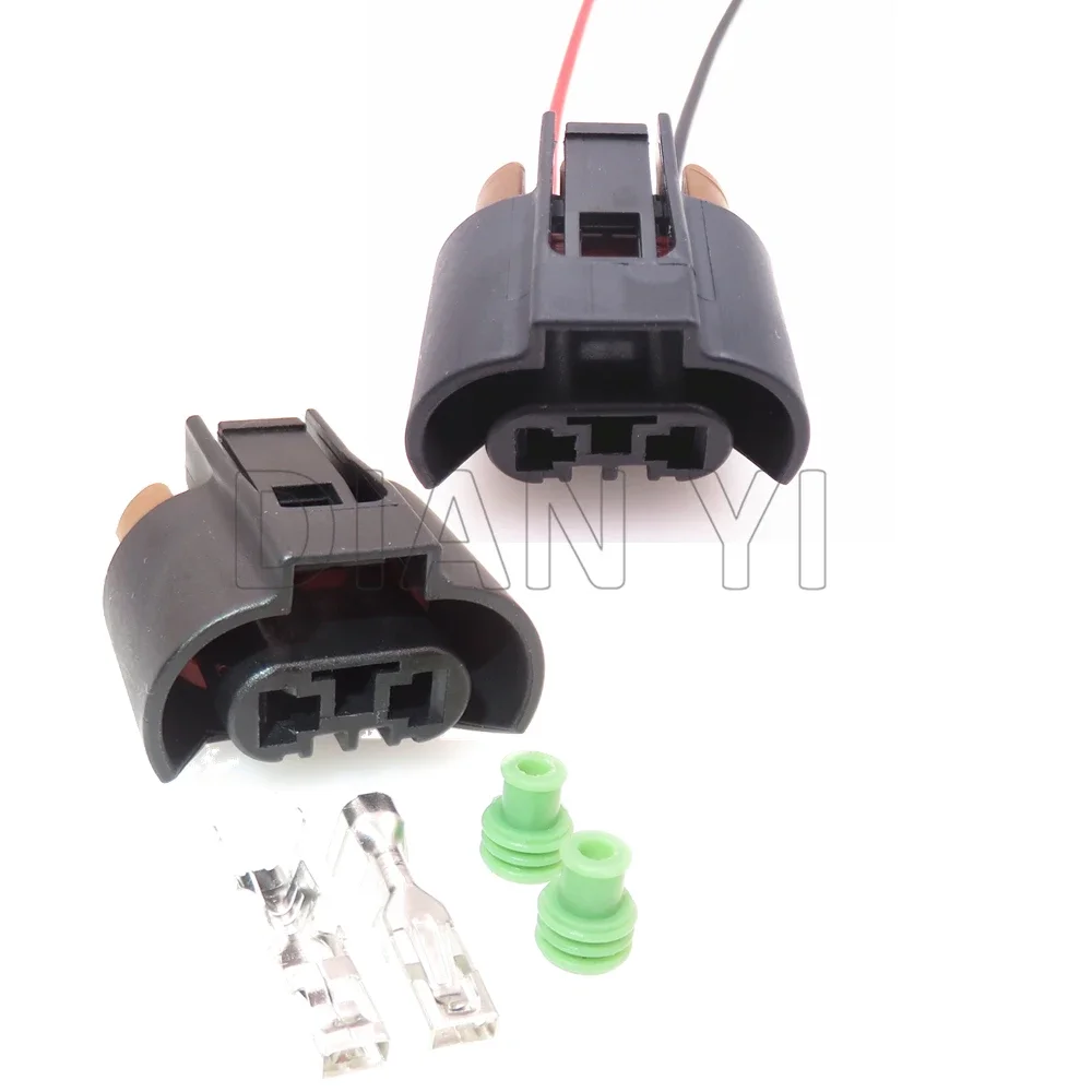 1 Set 2 Way Auto Modification Waterproof Connectors 9006 9005 AC Assembly Car High Beam Lamp Electric Wiring Socket For Toyota