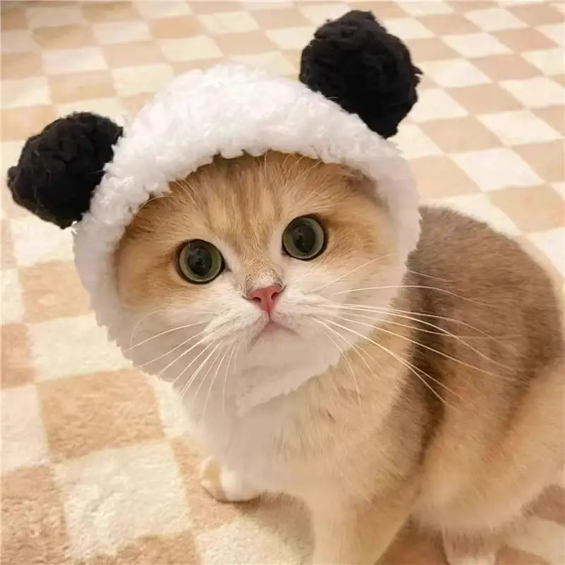 Adorable Pet Costume Bear Hat Photoaphy Props for s And Dogs Cute Pet Accories Winter Faionable Pet Clothing