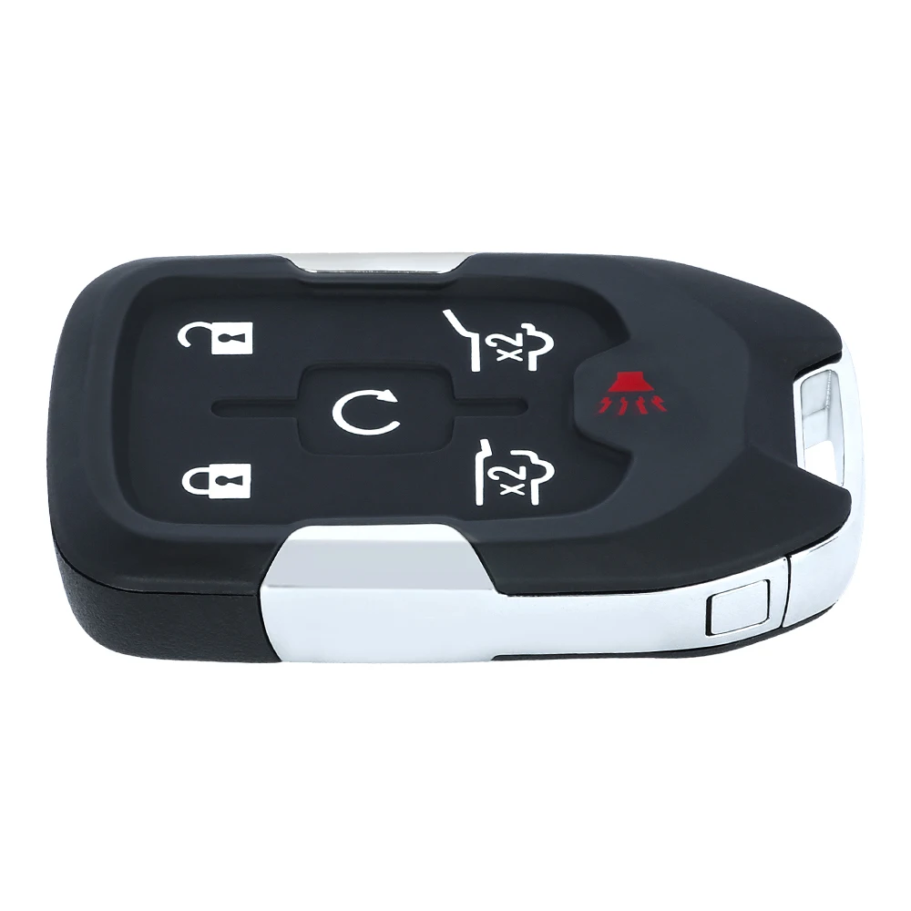 KEYECU 3/4/5/6 Button Smart Prox Remote Key Shell Case Housing Fob for Chevrolet Suburban Tahoe GMC Acadia Terrain HYQ1AA