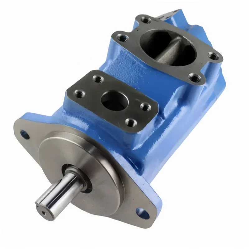 Double Hydraulic Vane Pump 4525V-42 Series 4525V-42A10-1AA22R 4525V-42A12-1AA22R 4525V-42A14-1AA22R 4525V-42A17-1AA22R Vane Pump