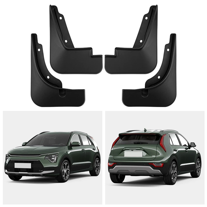 For KIA Niro EV Hybrid 2023 2024 Mudguards Mud Flaps Splash Guards Front Rear Wheels Fender Car Accessories 4Pcs