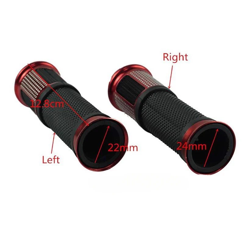 Motorcycle Handlebar Plug Aluminum Knobs Anti-Slip Handle Bar Hand Grips CNC Ends Motorbike Parts for Dirt Bike Street Modified