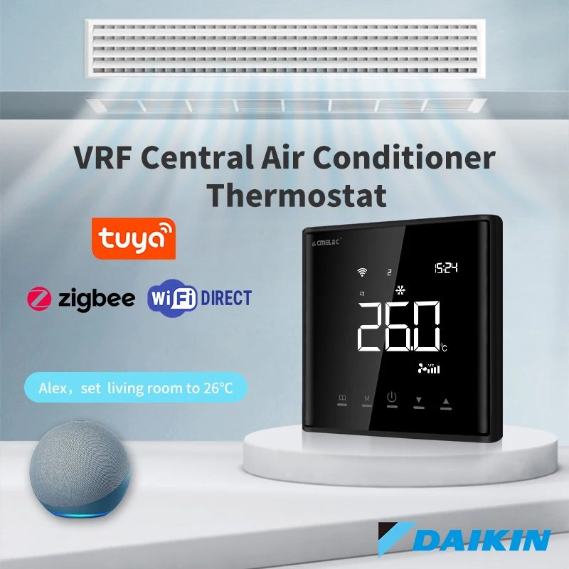 Tuya Wifi Daikin Air Conditioning VRV Thermostat Digital Programable Daikin Air Condition VRF Indoor Unit Temperature Controller