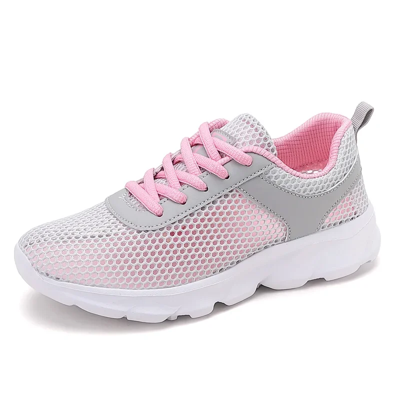 

New summer sandals for women shoes breathable, lightweight, large-sized walking, casual and sports flat Women's vulcanized shoes