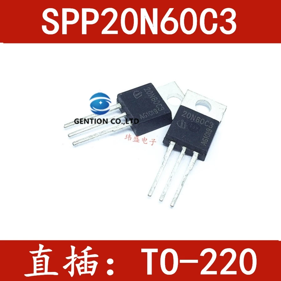 

10 шт. SPP20N60C3 полевой транзистор TO-220-20 n60c3 в наличии 100% новый и оригинальный