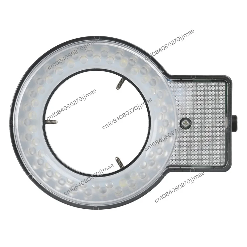 

6400K White Light Ring LED Lamp Adjustable 4-Zone Illumination Microscope Light Source