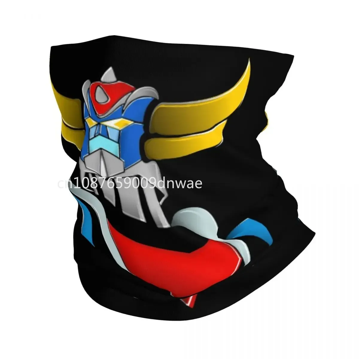 

Goldorak Grendizer Bandana Neck Gaiter Windproof Face Scarf Cover Women Men Anime UFO Robot Goldrake Headwear Tube Balaclava