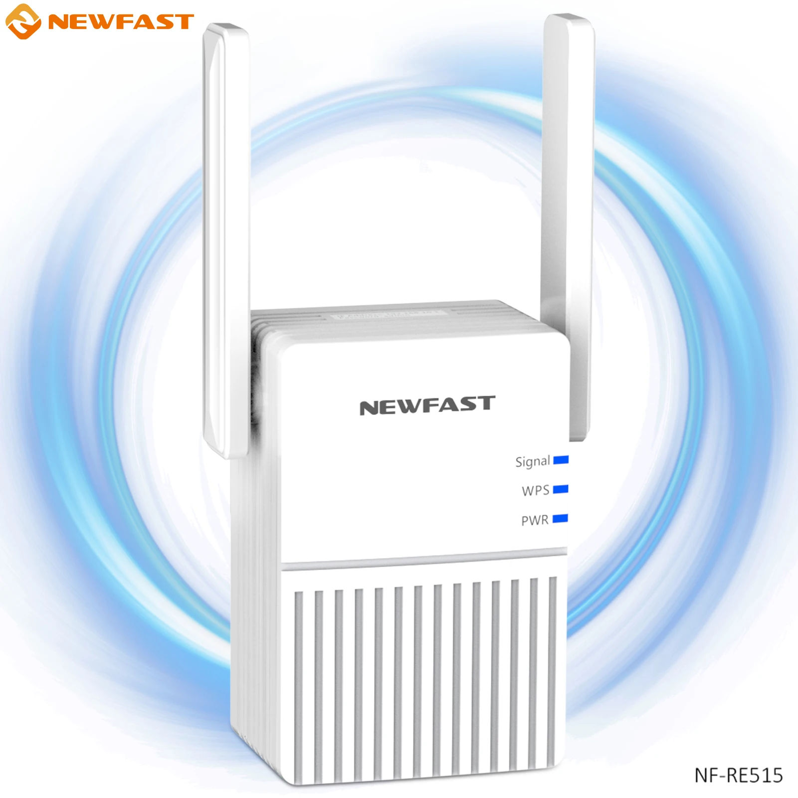 NEWFAST 2.4GHz WiFi Repeater 300Mbps Router Long Range Extender 2*3dBi Antenna Wi-fi Signl Booster Amplifier Repetidor NF-RE515