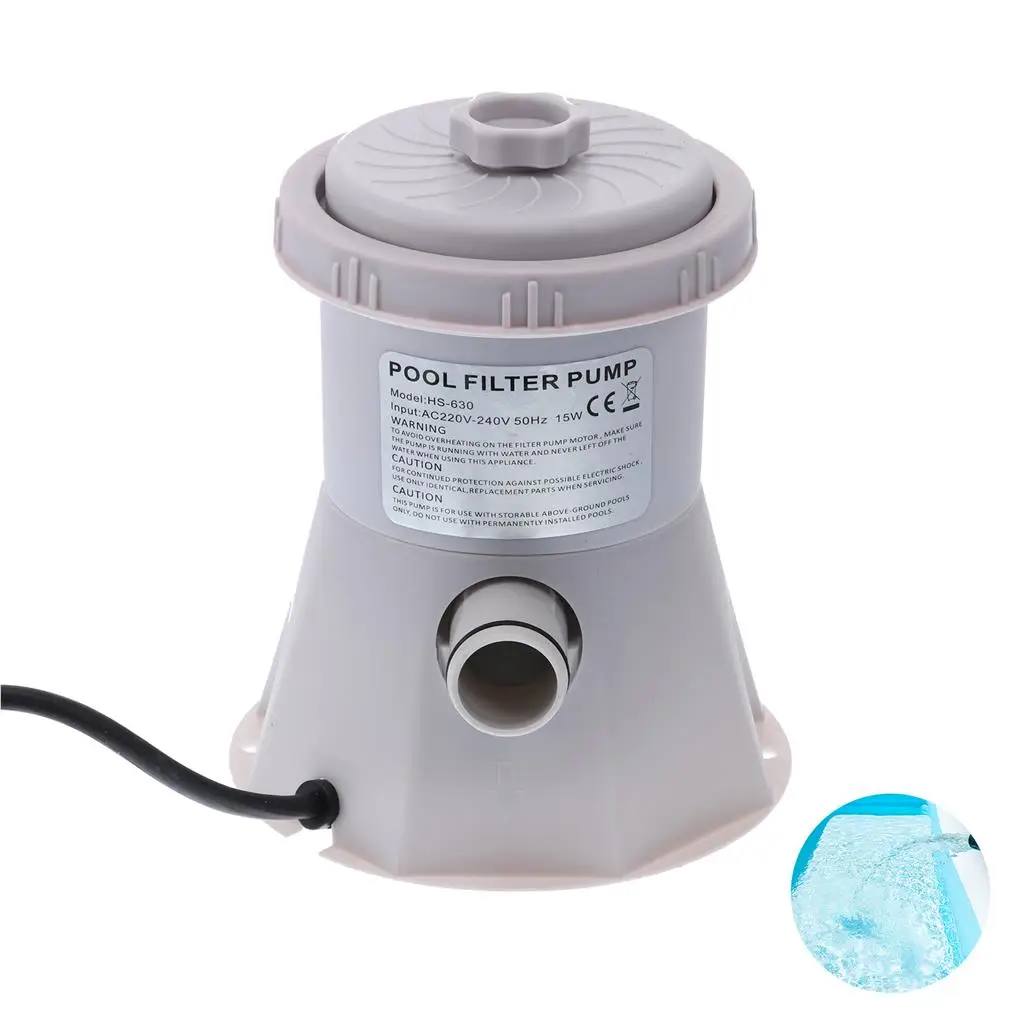 Swimming Pool Filter Pump, Pool Cleaner Water Pump, Filter Pump for Sewage Circulation Treatment of Swimming Pools view 4