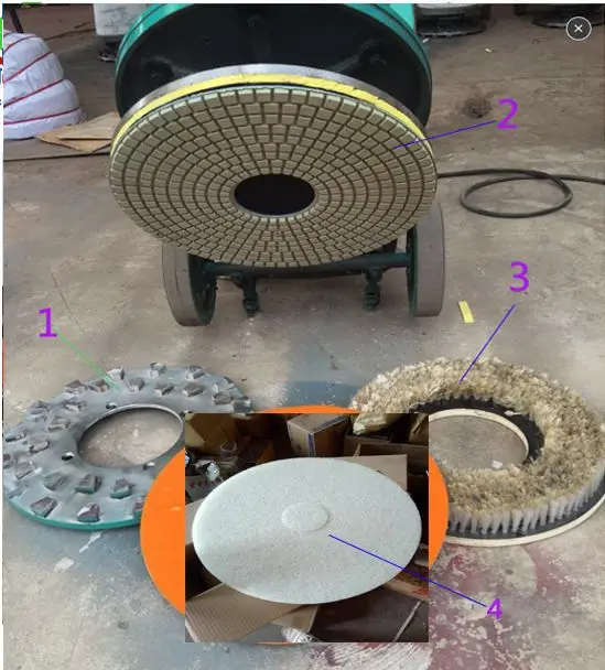 Made in China Apply to All Kinds of Terrazzo Grinding Machine on Hot Sale