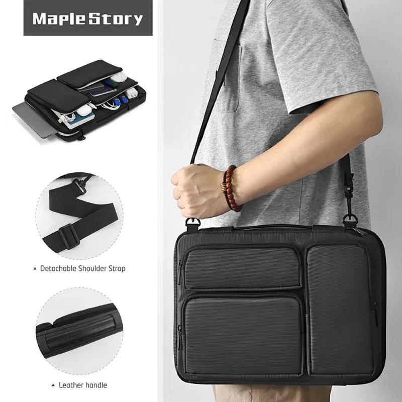 -border laptop bag 14/15.61-inch business casual shoulder bag161-inch laptop bag men