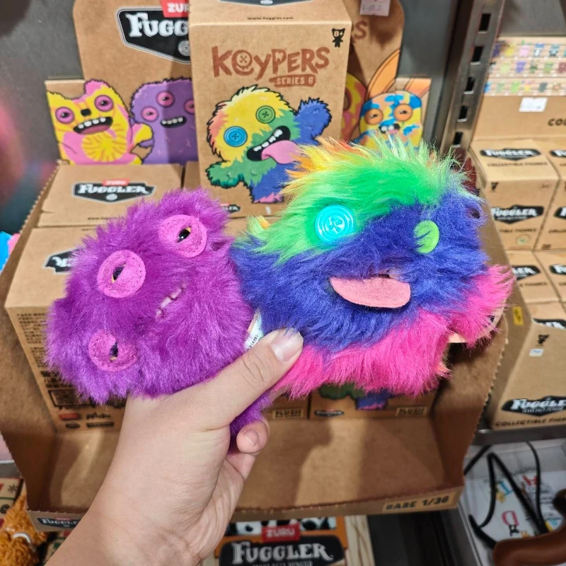 

Плюшевая игрушка-брелок Fuggler шестого поколения, 12 см, серия «Забавные монстры», в слепой коробке, креативная, милая, абстрактная кукла, лучший подарок для ребенка