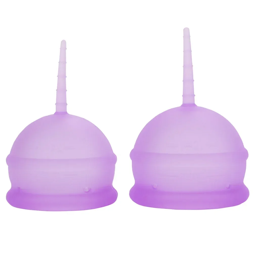 1pc Silicone Menstrual Cup Feminine Hygiene Lady Cup Prevent Side Leakage Period Cup Collector Menstrual Vigin Care S/L Size