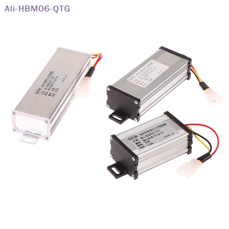 [New] Hot sale 1PC DC 36/48/60/72V To 12V 10A 15A 20A 180W Electric Vehicle DC Converter Electric Power Transformer