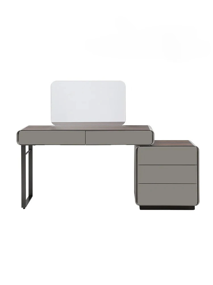 

Dresser Modern Bedroom Simple Minimalist Light Luxury Premium 2-in-1 Makeup Table Desk Small Chest