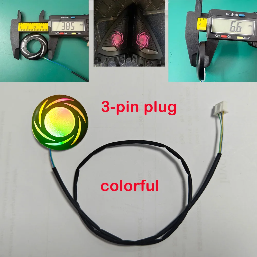 Car Ambient Horn Light Tweeter Car Sunroof Ambient Lights Car Reading Ambient Lights Works on All Cars universal