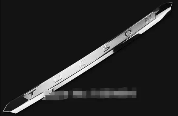 FIT FOR 2015 20162017 2018 FOR HYUNDAI TUCSON CHROME FRONT HOOD BONNET GRILL LIP MOLDING COVER TRIM BAR GARNISH MESH