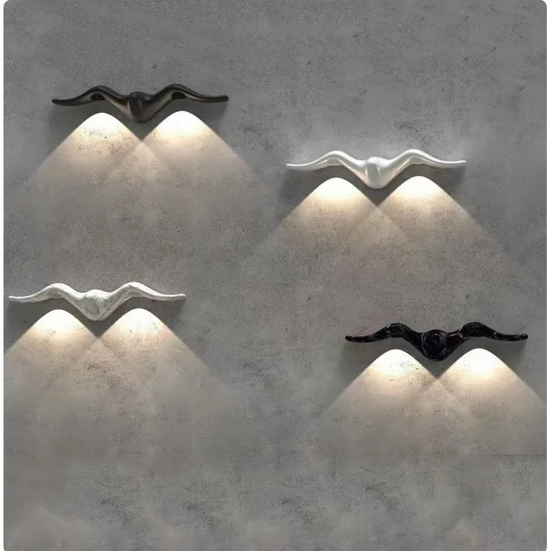 

Creative Seagull Personalized Design LED Outdoor Waterproof Wall Light Luxury Simple Atmosphere Lighting Wall Light