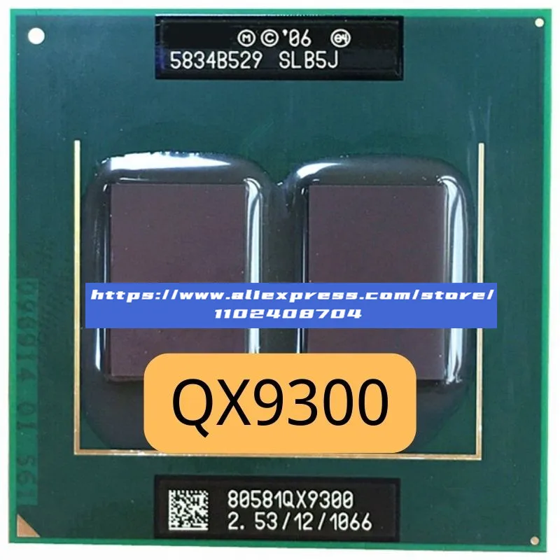 

Intel Core 2 Extreme Mobile QX9300 SLB5J 2.5 GHz Quad-Core Quad-Thread CPU Processor 12M 45W Socket P