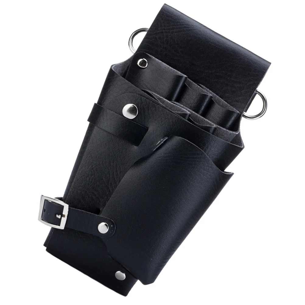 

Adjustable PU Waist Bag Hairdresser Scissors Comb Storage Pouch Big Capacity Design Styling Tools Salon Accessories Home
