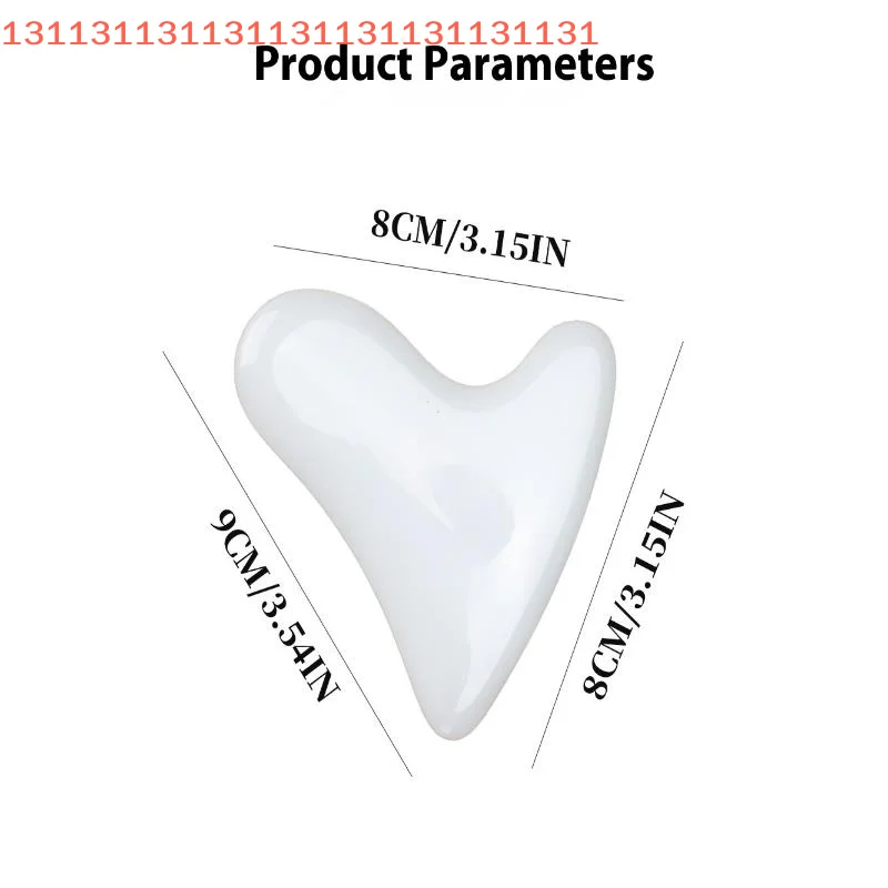 العناية بالبشرة الجمال الصحة مدلك أداة عالية السيليكون الزجاج غوا شا مجلس الوجه مكشطة لوحة للوجه الجسم الرقبة الساق #4