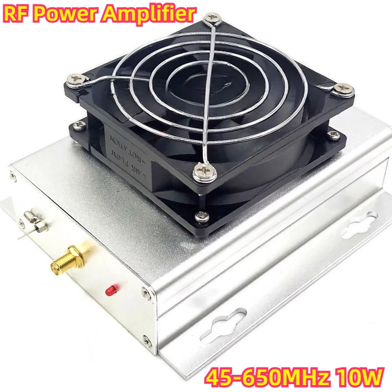 

New High Frequency Broadband Power Amplifier 45-650MHz 10W 24V 50Ohm