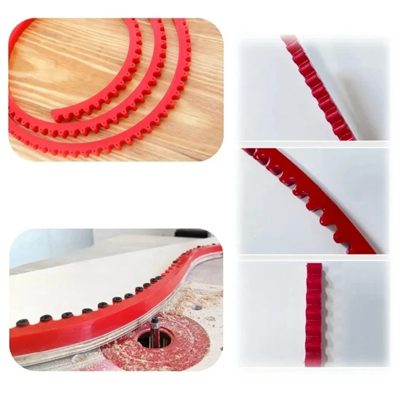 Woodworking Profiling Strip Gear Woodworking Tool Bar Gear Driven Chain Profiling Strip For Transferring Curved Patterns